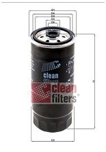 CLEAN FILTERS Degvielas filtrs DN 877